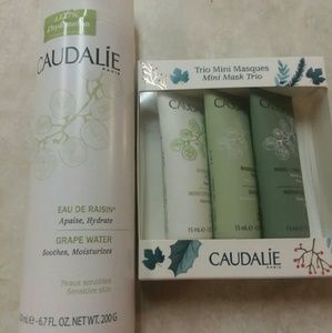 Caudalie face mask trio & grape water